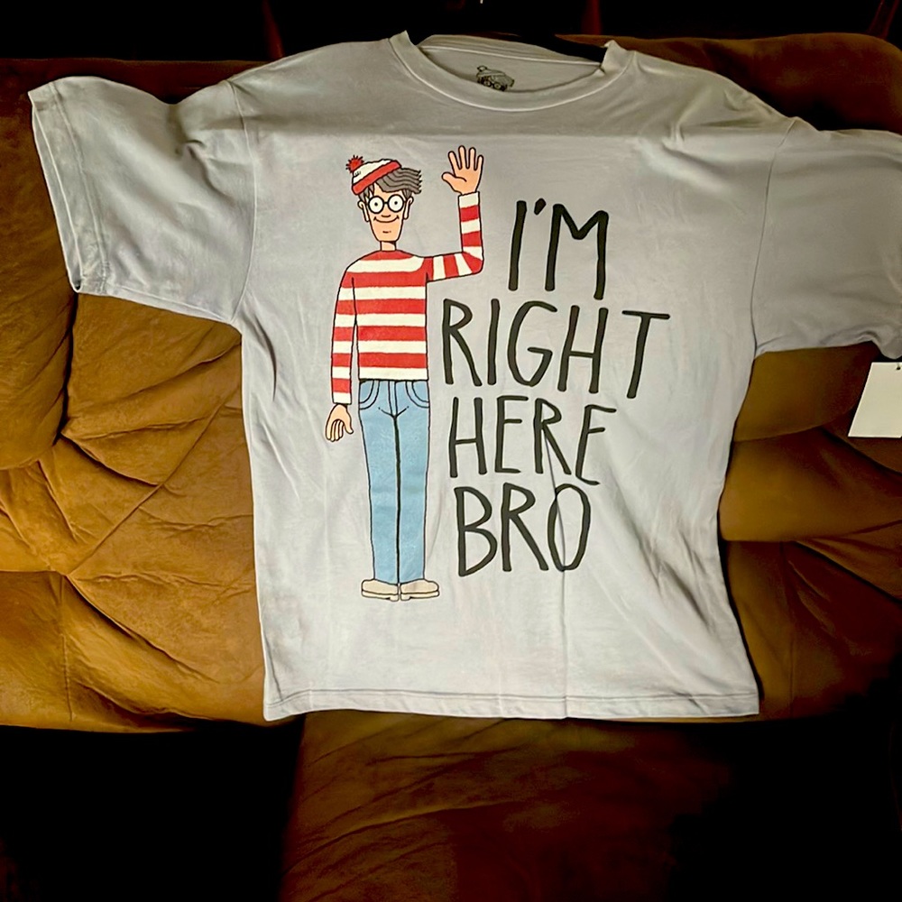 Where’s Waldo t shirt